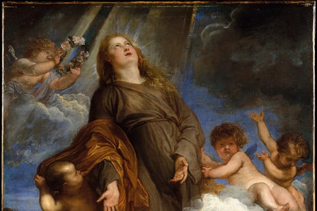 Santa Rosalia di Van Dyck, quarantena al Met