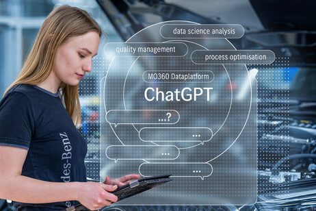 Intelligenza artificiale di ChatGPT ora aiuta Mercedes-Benz