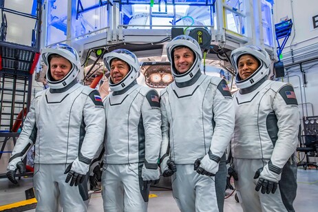L’equipaggio della Crew-8 (fonte: SpaceX)
