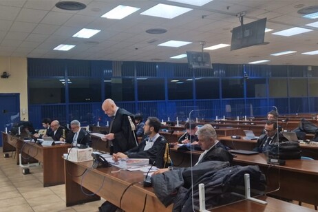 Intervento in aula  del pm Maurizio Bonaccorso nell'udienza del processo sul depistaggio delle indagini sulla strage di via D'Amelio.