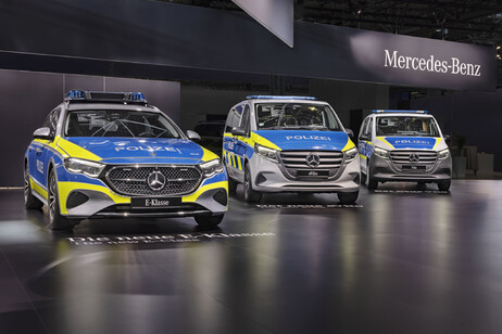 Proposte Mercedes per la Polizia in mostra alla Gpec Lipsia