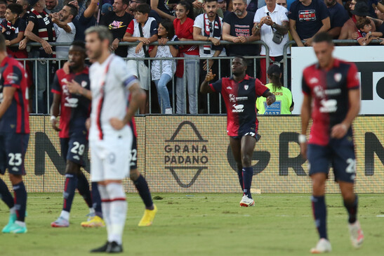 Calcio: Cagliari-Milan 1-3
