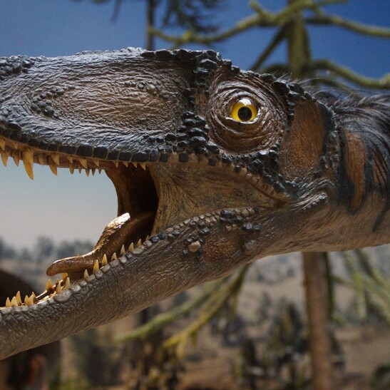 Rappresentazione artistica di un dinosauro (fonte: PxHere)