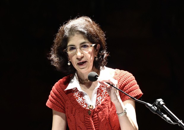 Fabiola Gianotti all'incontro ''Fundamental research and much more: CENR's example'' © ANSA