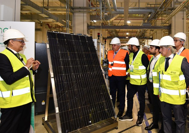 Enel Green Power: mille posti lavoro in nuovo impianto Catania (foto: ANSA)