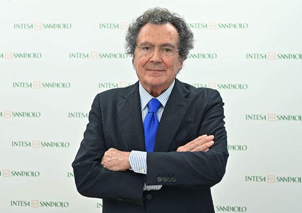 Gian Maria Gros Pietro, presidente del consiglio di amministrazione di Intesa Sanpaolo © ANSA 