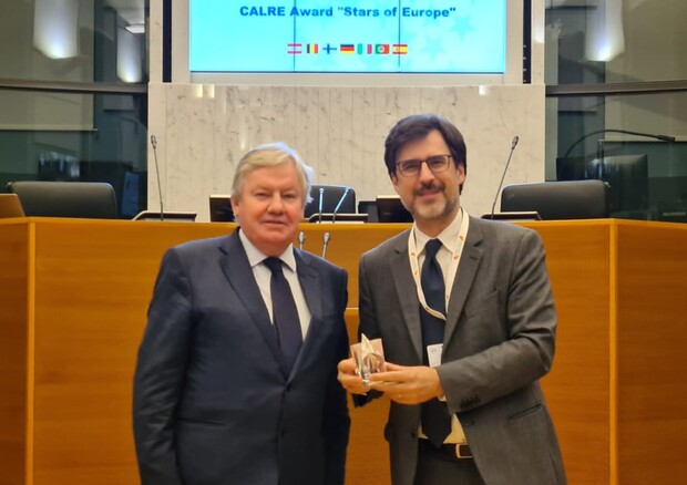 Premio Stelle d'Europa Calre al Consiglio regionale della Lombardia (foto: Ansa)