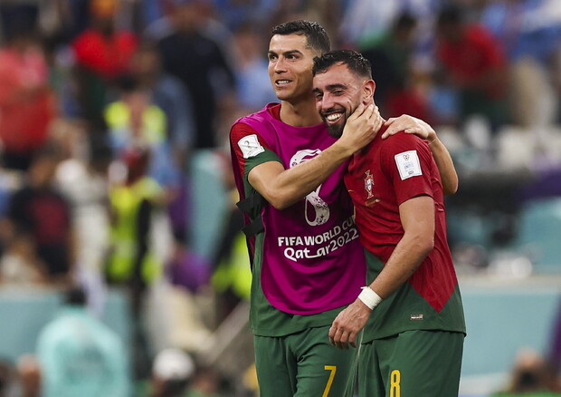 Mondiali: 2-0 all'Uruguay, Portogallo già agli ottavi (foto: EPA)