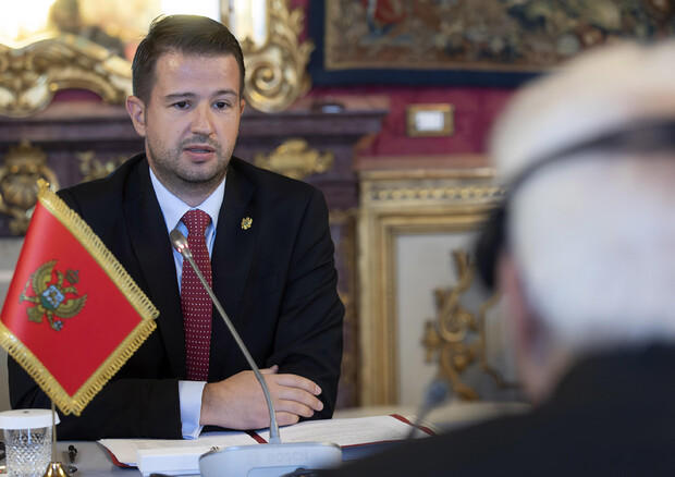 Mattarella incontra il Presidente del Montenegro Jakov Milatovi? (foto: ANSA)