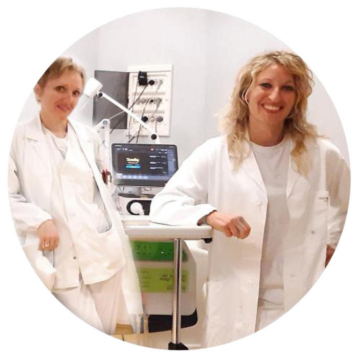 Annalisa Malara e Laura Ricevuti Rispettivamente, anestesista di Lodi e medico del reparto medicina  di Codogno, sono le prime ad aver curato il paziente 1 italiano (foto: ANSA)