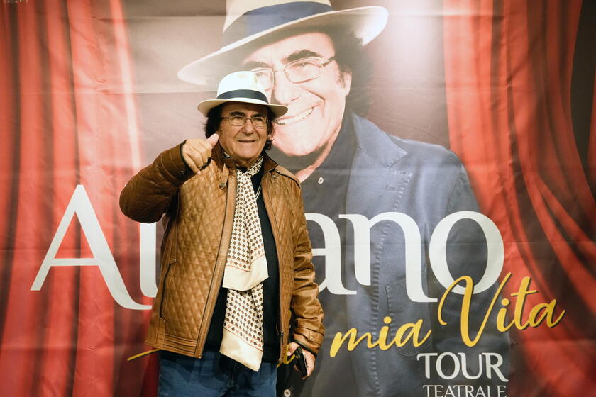 Italian singer Al Bano presents his 2024 tour © ANSA/EPA
