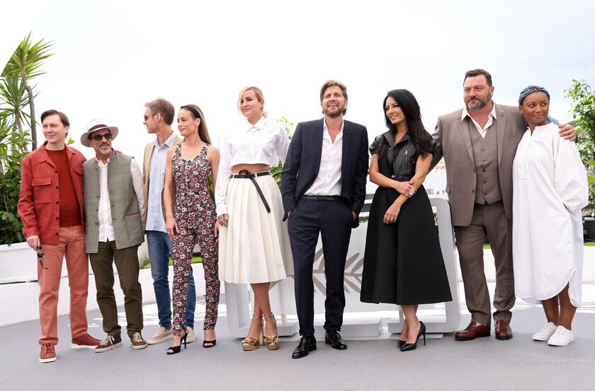 I membri della giuria della 76esima edizione del Festival di Cannes 2023 © ANSA/EPA