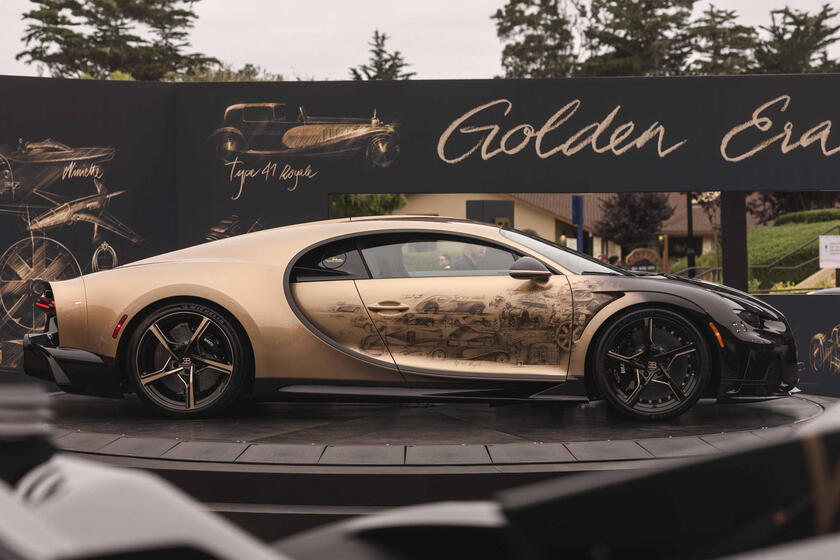 Dopo un 2023 incomparabile Bugatti si prepara a nuove sfide © ANSA/Web