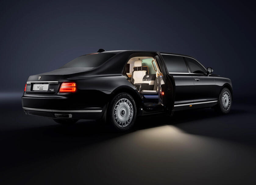 Aurus Senat, lusso e immagine per la Rolls voluta da Putin © ANSA/Aurus