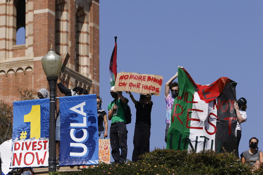 Pro-Palestine Encampment at UCLA