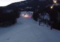 Cortina, l'esercito chiude i Mondiali di sci tra fiaccolata e tricolore in volo © ANSA