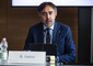 Giuseppe Lasco, condirettore generale Poste Italiane durante la presentazione del XIII Rapporto Civita © Ansa