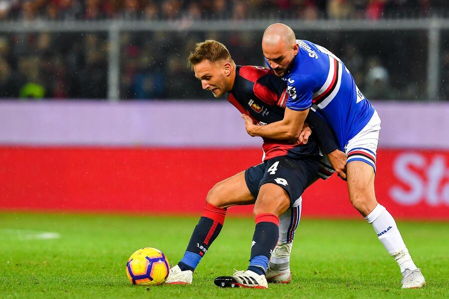 Serie A: Genoa-Sampdoria 1-1 © ANSA