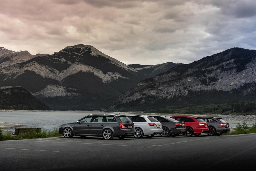 Audi RS6, vent'anni e quattro generazioni di sportivit? © 