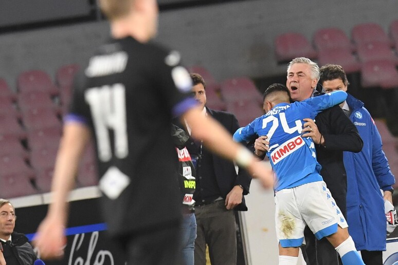 Serie A: Napoli-Sampdoria 3-0 - RIPRODUZIONE RISERVATA