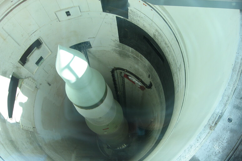 Un missile Minuteman (fonte: Spencer da Wikipedia) - RIPRODUZIONE RISERVATA