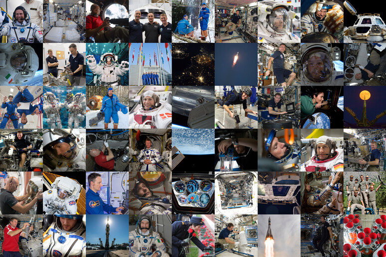 Una carrellata di immagini dalle missioni degli astronauti selezonati dall 'Esa nel 2009 (fonte: ESA) - RIPRODUZIONE RISERVATA