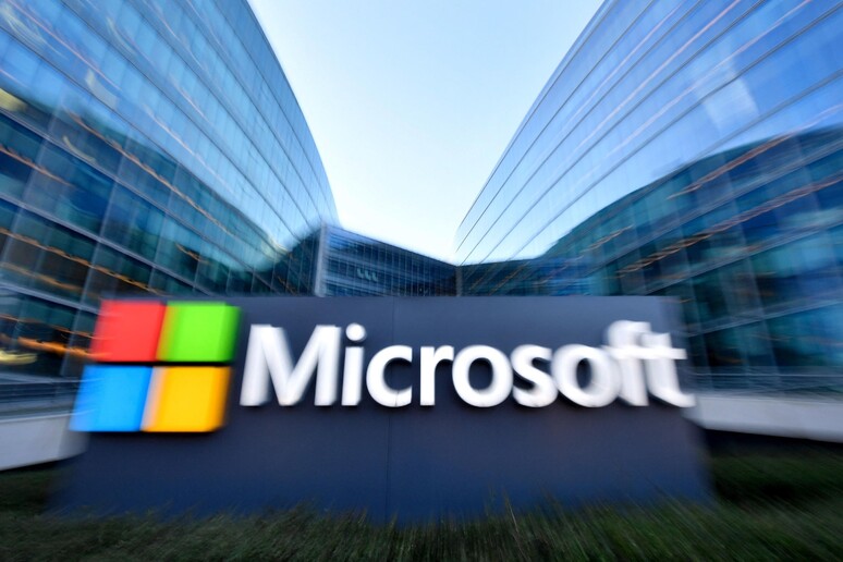 Il logo di Microsoft © ANSA/AFP
