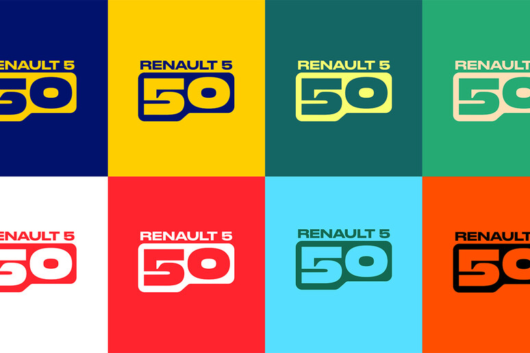 Renault 5, cinquantesimo anniversario da icona Pop - RIPRODUZIONE RISERVATA