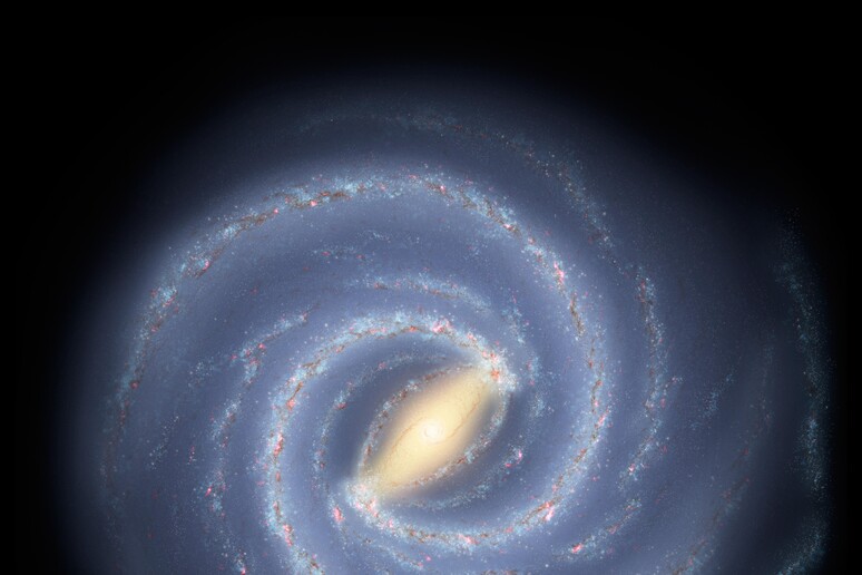 La Via Lattea (fonte: NASA/JPL-Caltech) - RIPRODUZIONE RISERVATA
