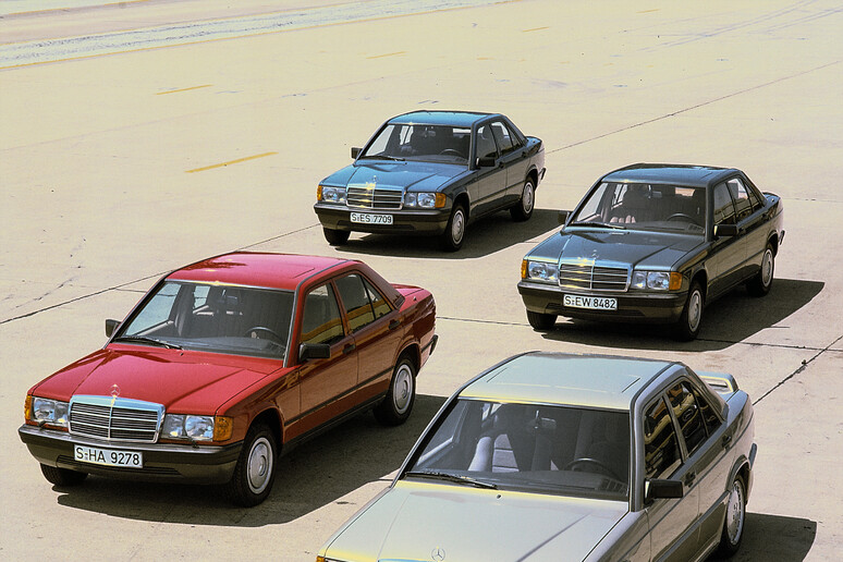 Quarant 	'anni fa debuttava la Baby-Benz 190 - RIPRODUZIONE RISERVATA