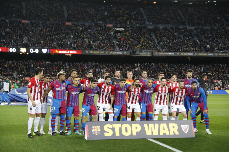 Barcellona-Athletic © ANSA/EPA
