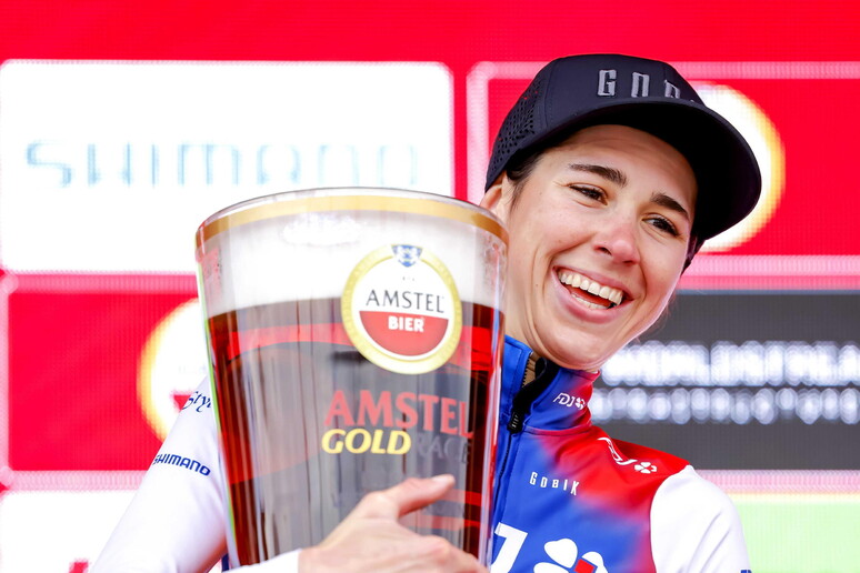 Marta Cavalli vince l 'Amstel Gold Race © ANSA/EPA
