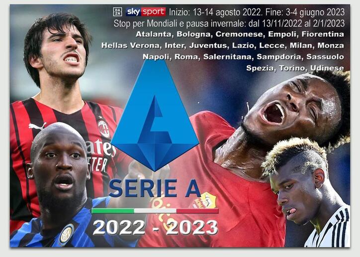 Serie A 2022-2023 (elaborazione) - RIPRODUZIONE RISERVATA