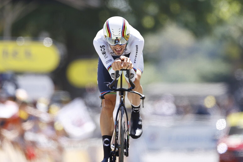 Filippo Ganna al Tour de France 2022 - RIPRODUZIONE RISERVATA
