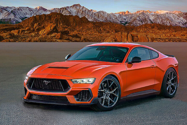 Mustang 2024, primo ibrido 2.3 e conferma V8 5.0 benzina - RIPRODUZIONE RISERVATA