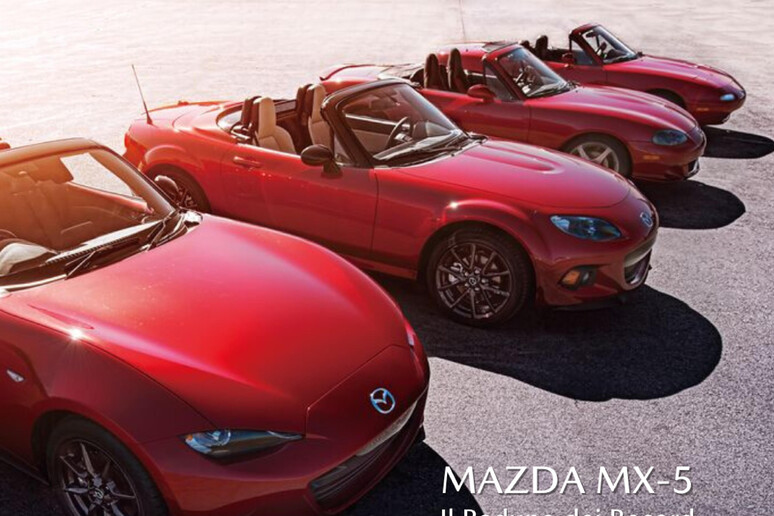 Mazda MX5, verso il più grande raduno mai realizzato © ANSA/Mazda