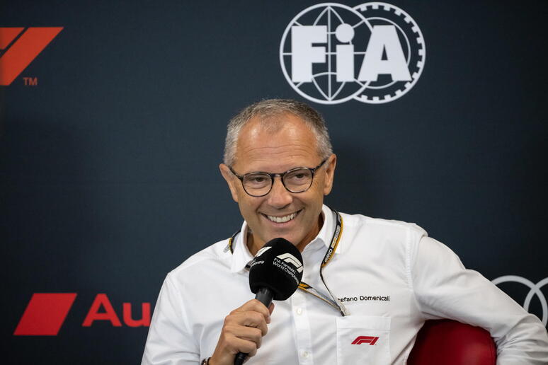 Stefano Domenicali, presidente e amministratore delegato del Formula One Group © ANSA/EPA
