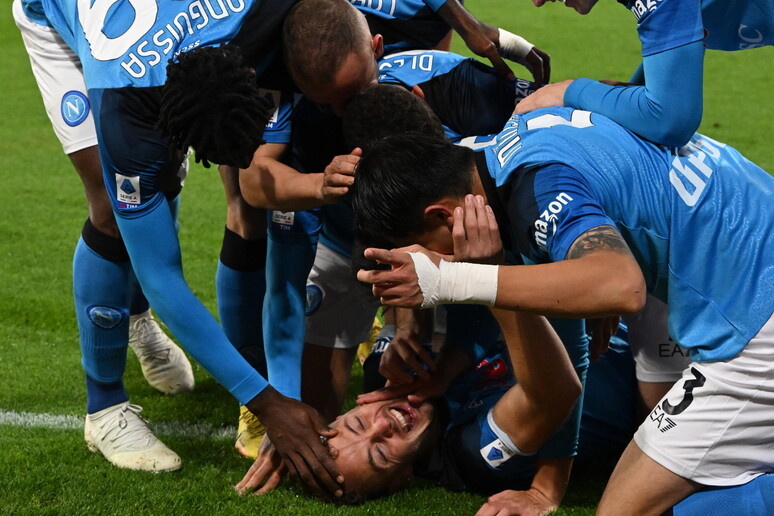 Serie A - Napoli vs Juventus - RIPRODUZIONE RISERVATA