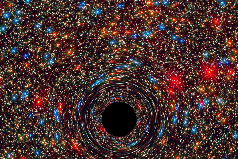 L’evaporazione dei buchi neri potrebbe spiegare anche la sfuggente natura della materia oscura (fonte: NASA, ESA, and D. Coe, J. Anderson, and R. van der Marel (STScI)) - RIPRODUZIONE RISERVATA