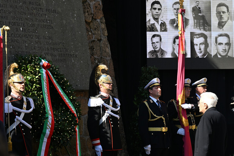 Commemoration at Ardeatine Caves -     ALL RIGHTS RESERVED