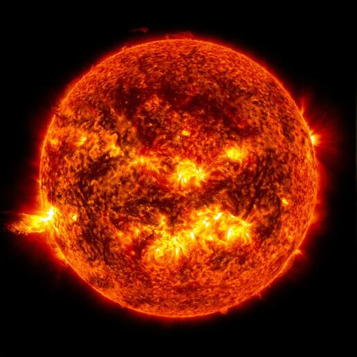 Solar flares (credit: NASA Goddard) - RIPRODUZIONE RISERVATA