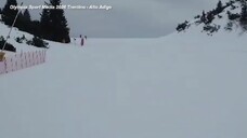Mikaela Shiffrin torna sugli sci ad Andalo dopo l'infortunio