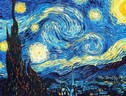 La ‘Notte stellata’ di Van Gogh  (ANSA)