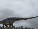 Modello di Apatosauro esposto al DinoParque di Lourinha (fonte: Politecnico di Milano)    (ANSA)