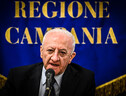 Il presidente della Regione Campania, De Luca (ANSA)