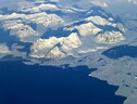 Veduta aerea della Penisola Antartica (fonte: NASA / Maria-Jose Vinas, da Wikipedia) (ANSA)