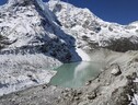 Il lago glaciale Dig Tsho in Nepal (fonte: Matthew Westoby) (ANSA)