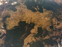 La deforestazione in Amazzonia, fotografata dalla Stazione Spaziale (fonte: ESA/A.Gerst, CC BY-SA 3.0 IGO) (ANSA)