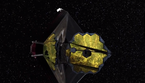 Rappresentazione artistica del telescopio spaziale James Webb (fonte: NASA) (ANSA)