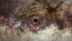 Rappresentazione artistica di un buco nero (fonte: ESA/Hubble, Digitized Sky Survey, Nick Risinger (skysurvey.org), N. Bartmann) (ANSA)